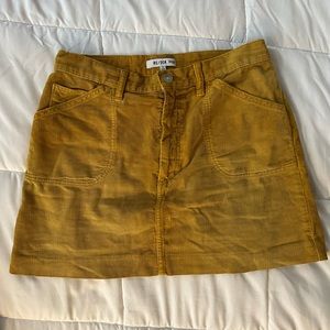 NWT RE/DONE 70s High Waist Mini Skirt ⚡️🍋🪩🌼☀️